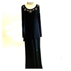 Embellished Jersey Tunic